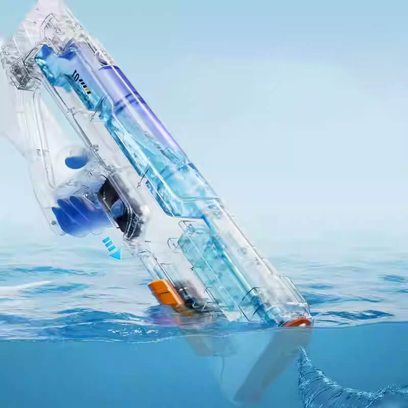 Mobie Auto Suction Electric Water Gun with LED Lights for Kids 8+