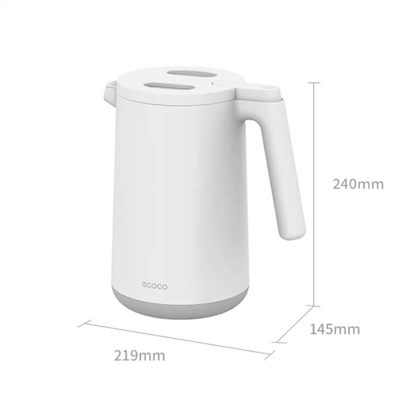 Mobie 1.4L One-Touch Insulated Water Dispenser with Red-Copper Glass Interior E2015