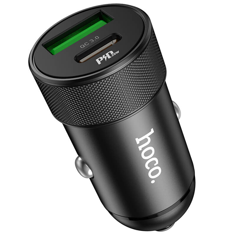 Mobie Fast Car Charger QC3.0 Charger U+C PD 20W Z32B