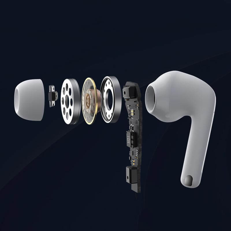 Mobie 2-in-1 In-Ear/Semi In-Ear Bluetooth Noise-Canceling Earphones 36H U20