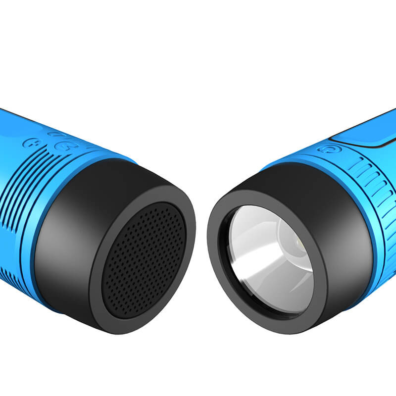 Zealot Outdoor Bluetooth Speaker with Powerful Bass Flashlight and Power Bank S1