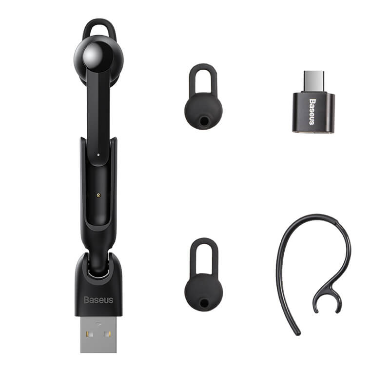 Baseus Encok Vehicle-mounted Wireless Earphones Black A05