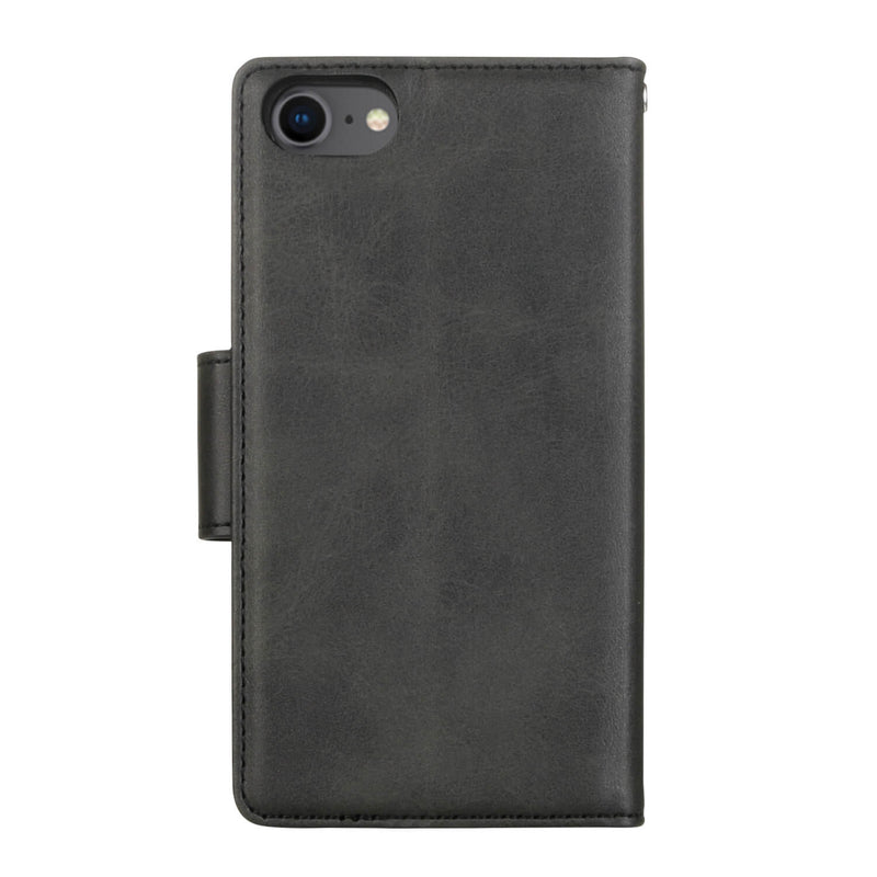 iPhone 6p/7p/8p Hanman Miro Leather 2-in-1 Wallet Case with Magnetic Back