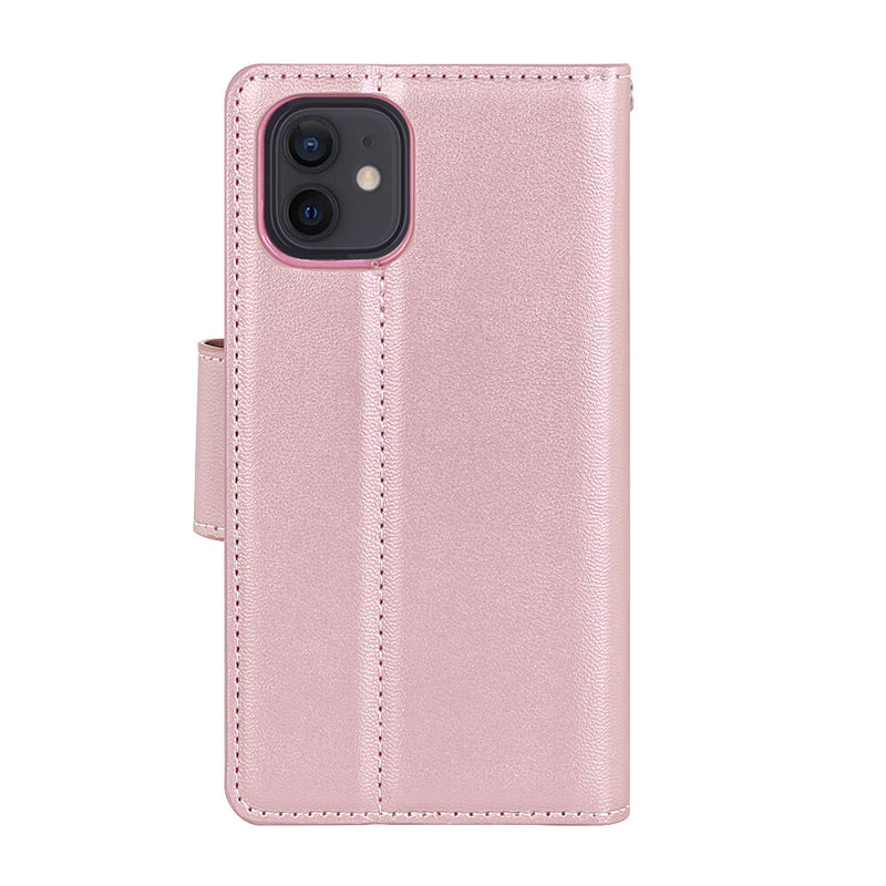 iPhone XS Hanman Mill Series Leather Wallet Flip Case