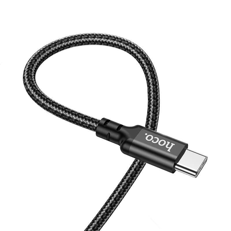 hoco. Double Speed 60W Charging Data Cable Type-C to Type-C 1m X14