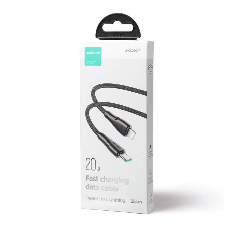 Joyroom Braided Charging Cable Type-C to Lightning 20W 25cm