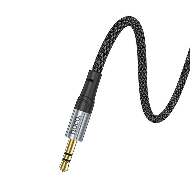 hoco Braided Nylon Universal Type-C to 35mm Aux Audio Cable 1m UPA26
