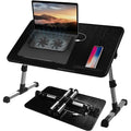 Mobie Multifunctional Adjustable Laptop Desk with USB Cooling Fan Q5