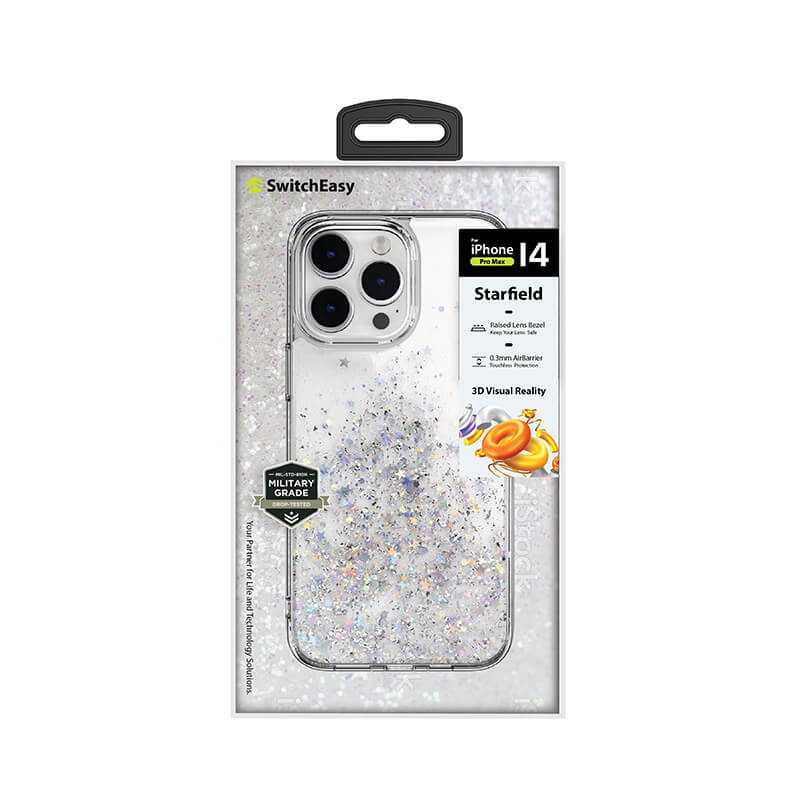 iPhone 15 Pro Max Galactic Series Star Sand Anti-Drop Phone Case