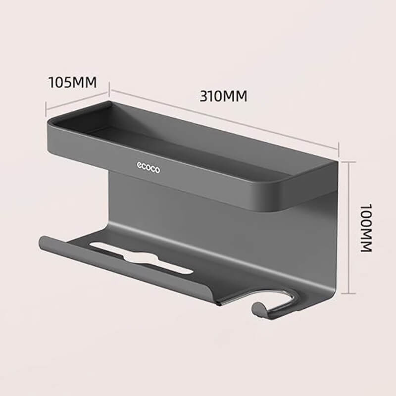 Mobie Hair Dryer Holder and Tissue Dispenser Organizer E24153