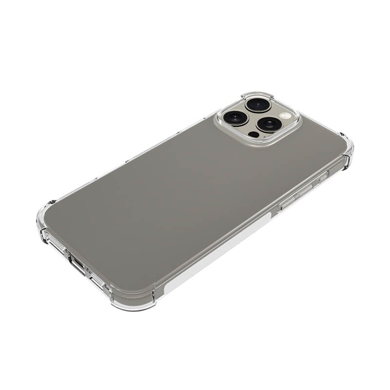 iPhone 16 Plus Soft TPU Shockproof Clear Phone Case