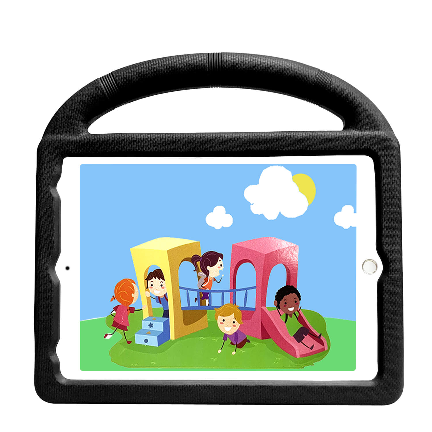 iPad Pro 9.7 2016 Foldable Wheel Stand Case with Handle
