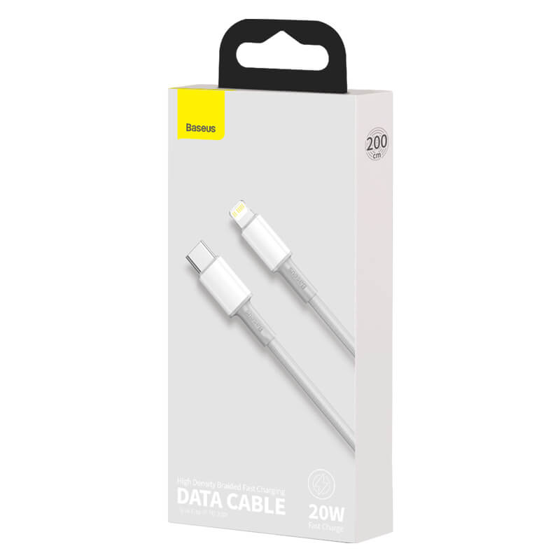 Baseus High Density Braided Fast Charging Data Cable Type-C to iP PD 20W 2m
