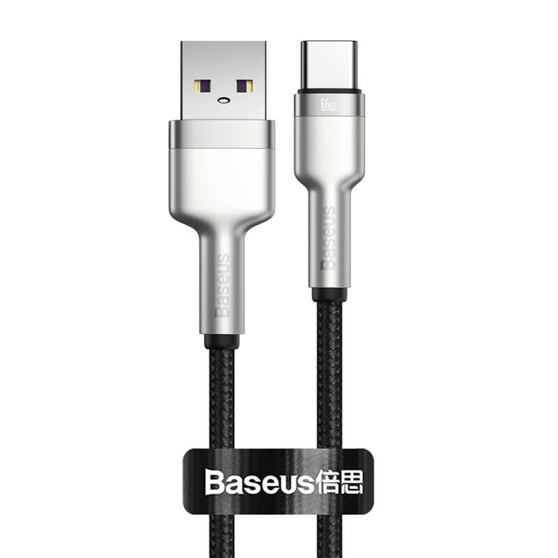 Baseus Metal Fast Charging Short Cable USB to Type-C 66W 25cm