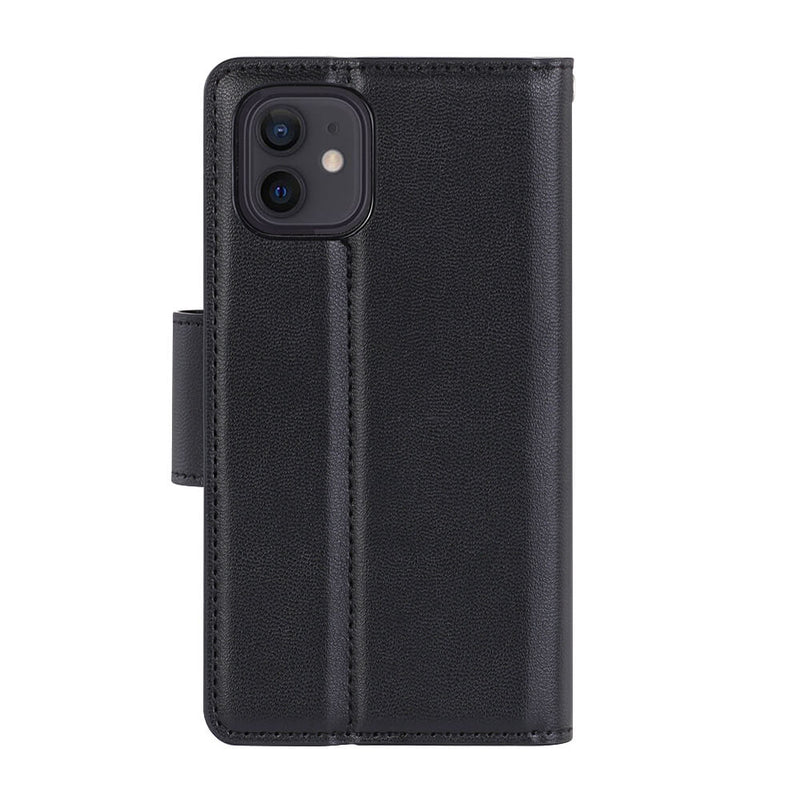 iPhone XS Hanman Mill Series Leather Wallet Flip Case