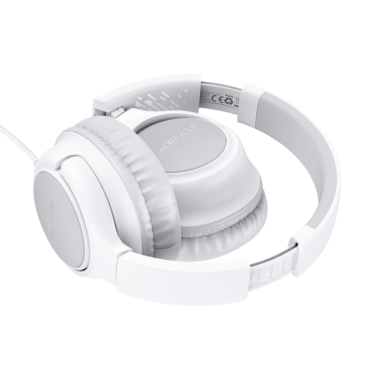 Acefast 85dB Volume Limited IPX4 Waterproof Wired Children's Headphones with Microphone H18