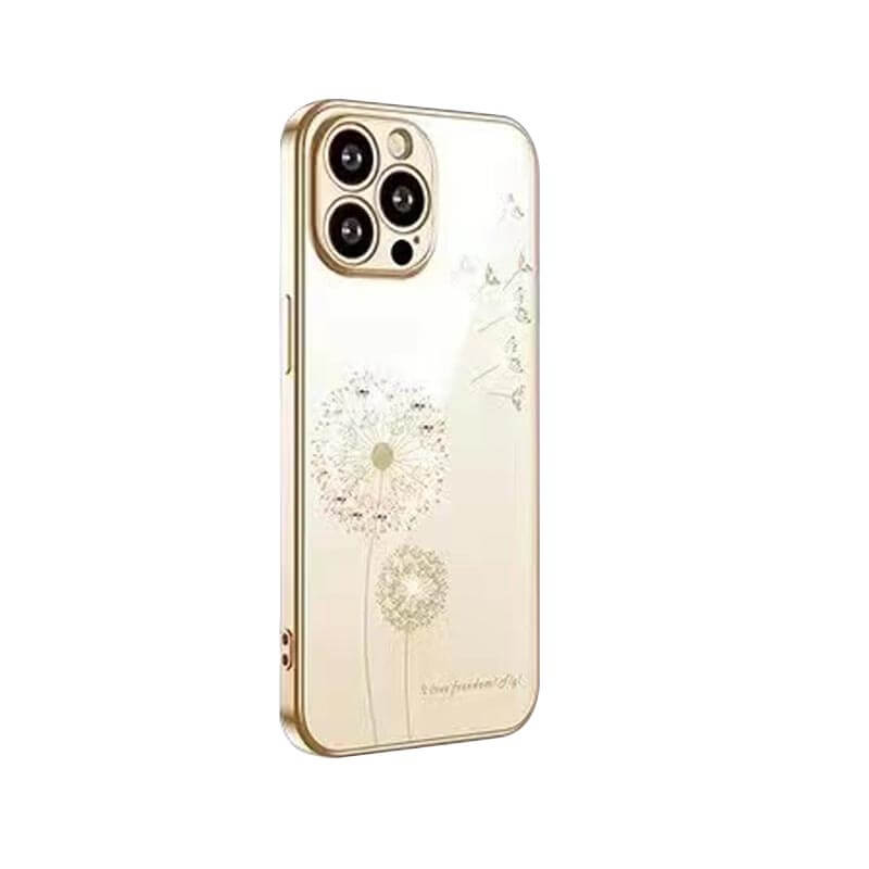 Samsung Galaxy S21 Plus 2021 Goddess Glamour Dandelion Electroplating TPU Phone Case