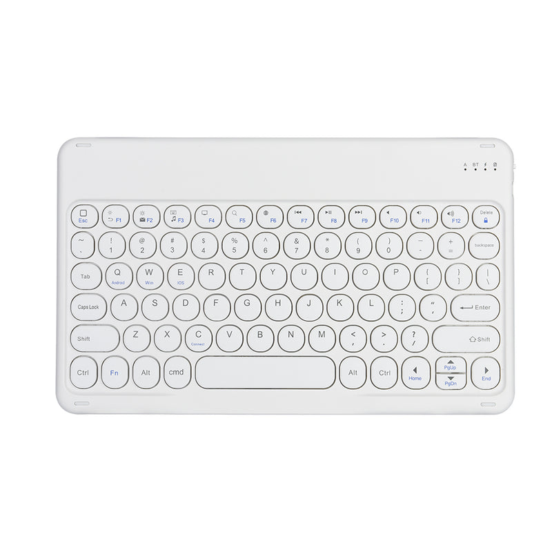 Coteci Bluetooth Round Mute Keyboard (Without Touch Pad) 64001