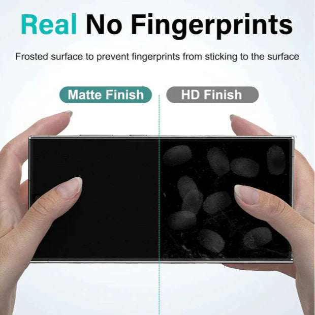 Samsung S25 Ultra Full Screen HD Matte Anti-fingerprint Tempered Glass Screen Protector