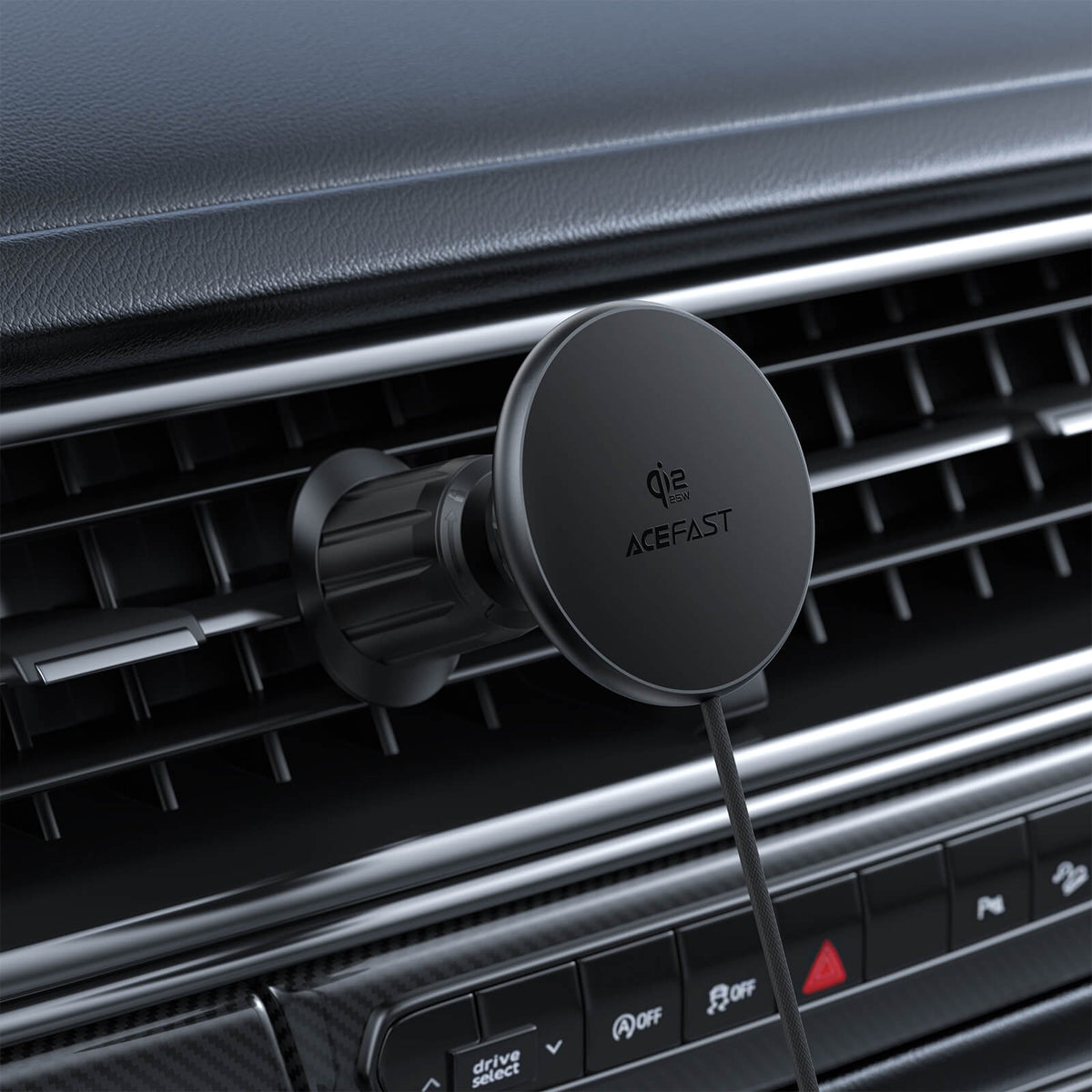 Acefast Qi2 25W Fast Wireless Magnetic Car Phone Holder E51