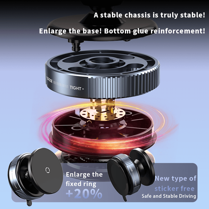 K009 Super Strong Suction Magnetic Car Phone Bracket K009