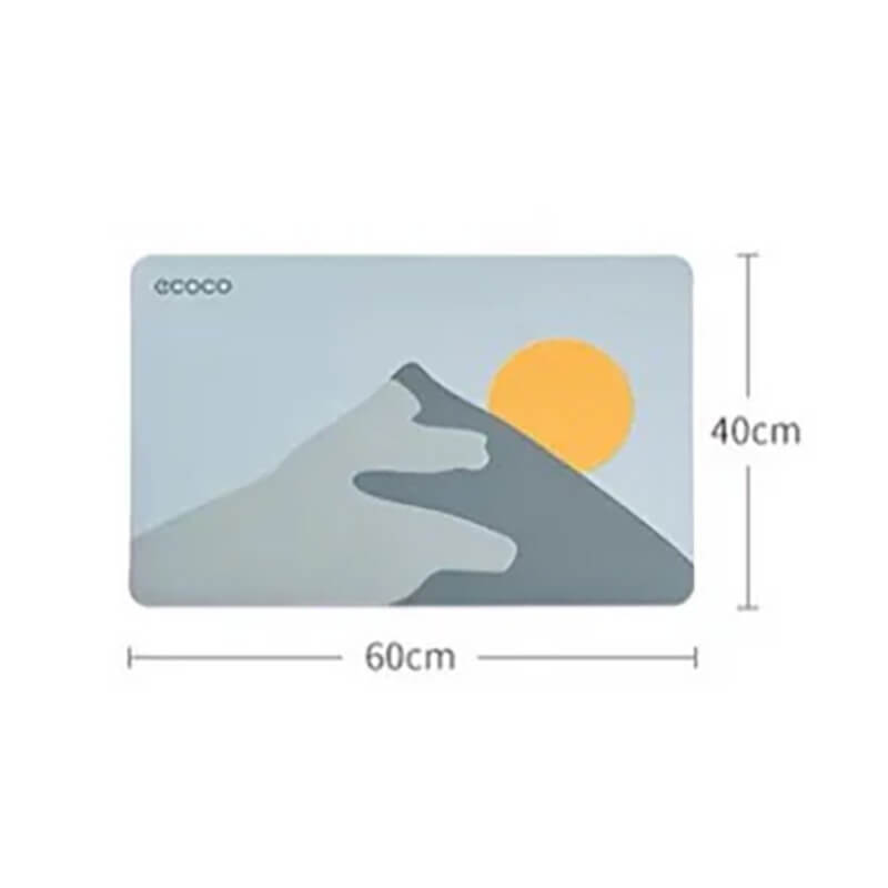 Mobie Diatom mud Super Absorbent Quick Dry Bath Mat 80×50cm E23129