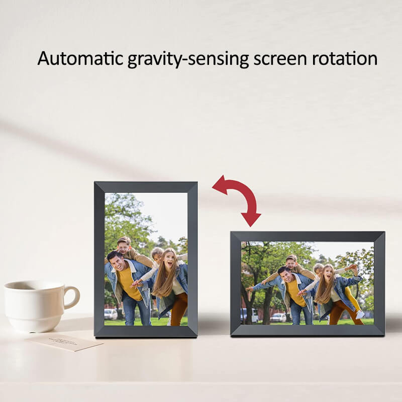 Mobie 10.1 Inch HD IPS Touchscreen WiFi Remote Sharing Digital Picture Frame