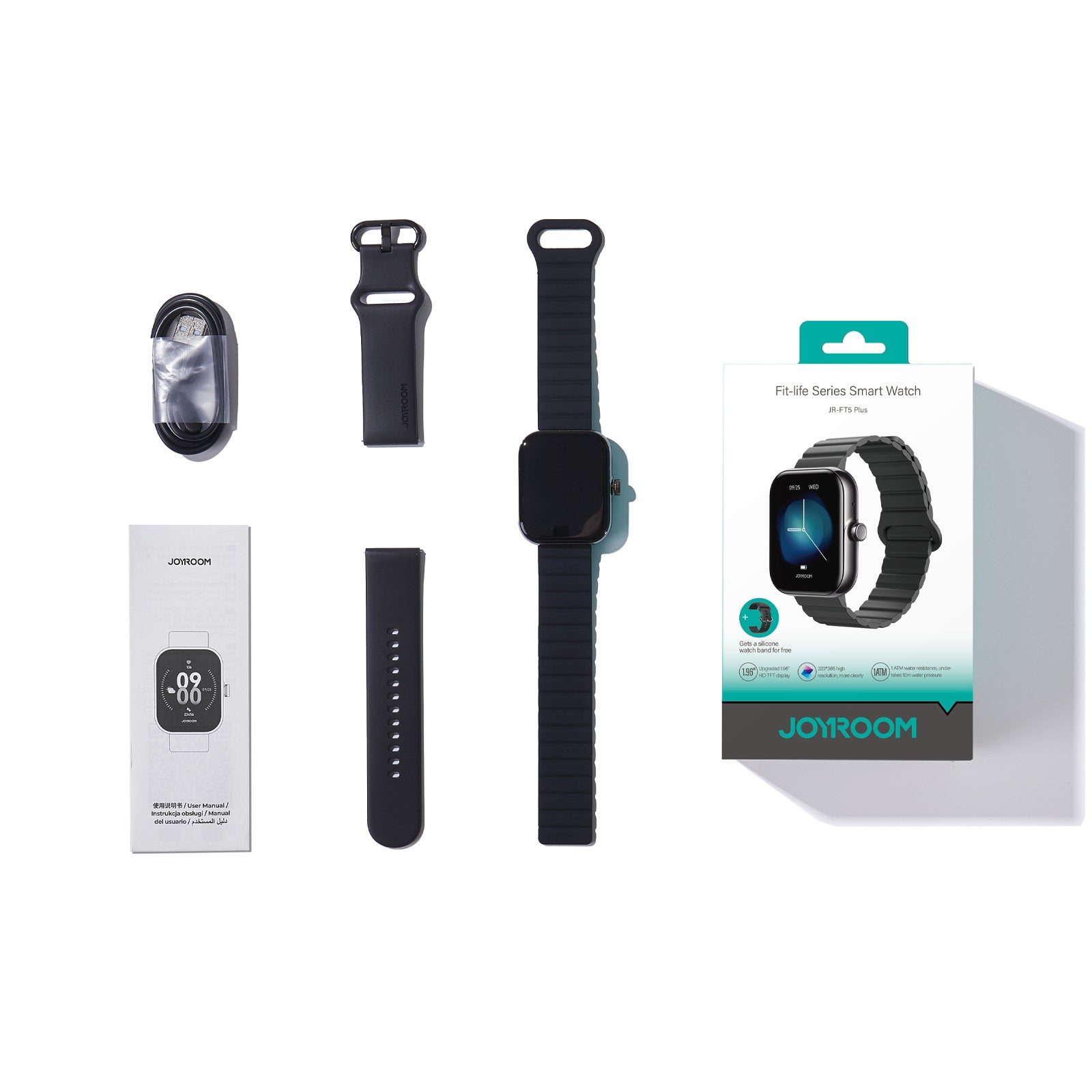 Joyroom HD TFT Screen 1ATM Waterproof Smart Watch JR-FT5 Plus