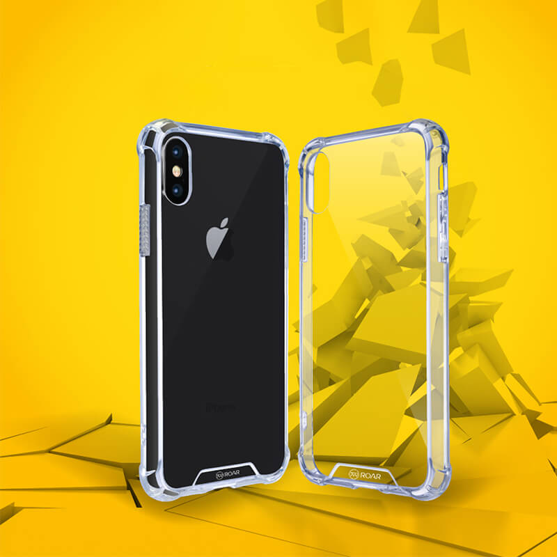 iPhone 16 Ultimate Shock Absorption Air-Cushion Phone Clear Case