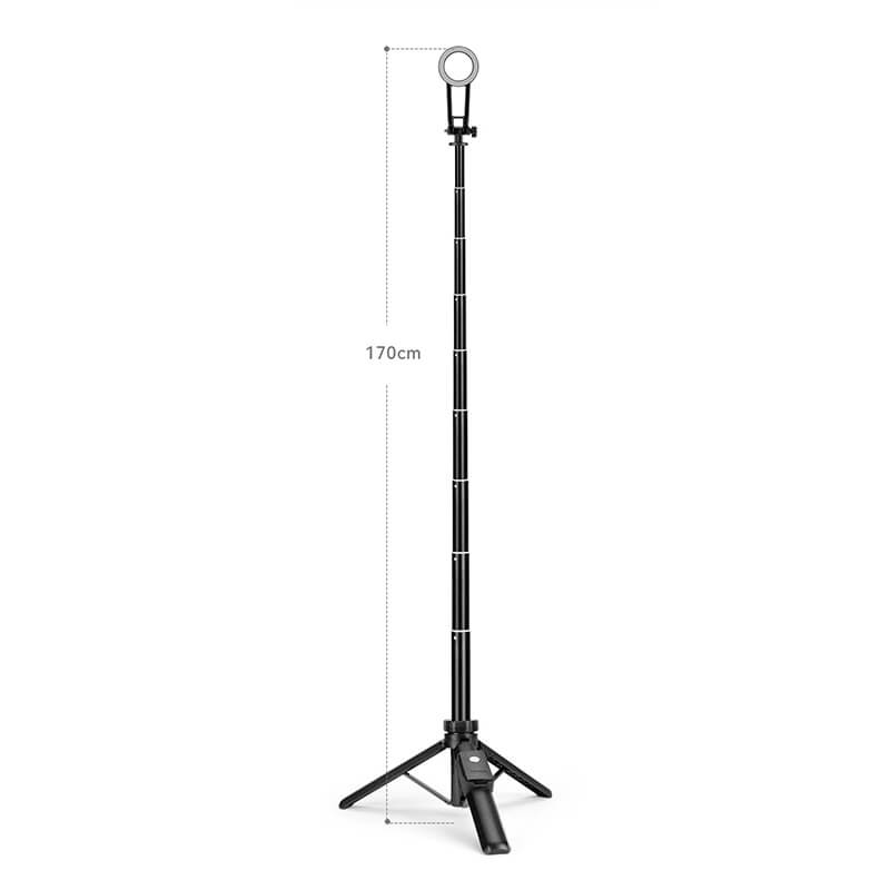 Mobie Magnetic Phone Tripod Selfie Stick 170cm with Camera Remote Control VCT-362
