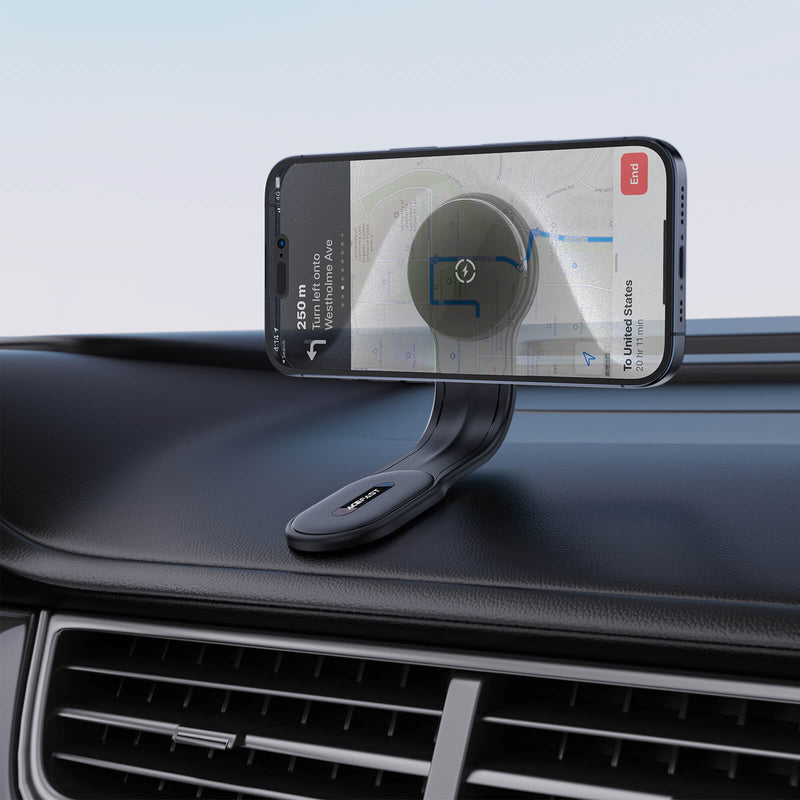 New Arrivals Mobie Flexible Minimalist 15W Wireless Car Charging Holder D21
