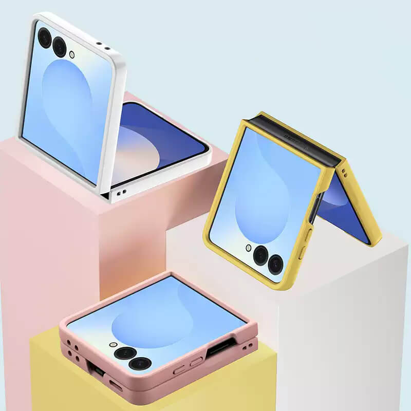 Silica Series Magnetic Phone Case Compatible with Samsung Z Flip 8 2026