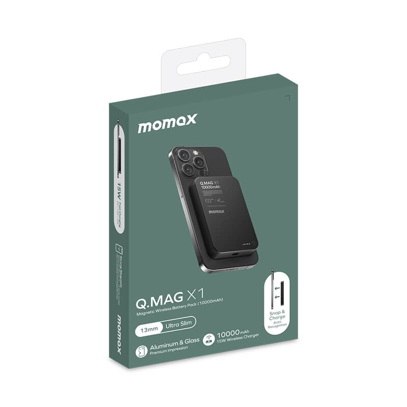 Momax Ultra Thin 20W Magsafe Wireless Power Bank 10000mAh