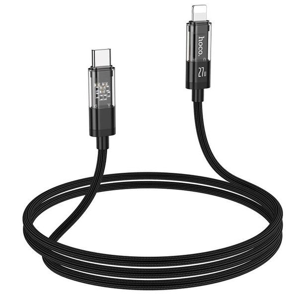 hoco. Transparent Discovery Edition 20W PD Charging Data Cable for iP U116