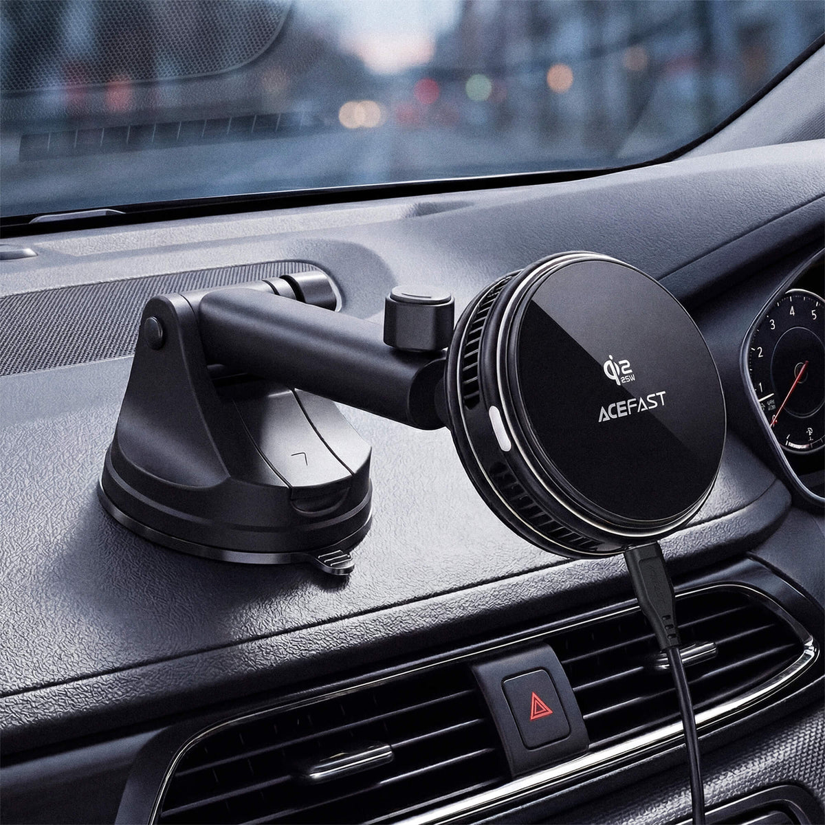 Acefast Qi2 25W Fast Wireless Charging Car Phone Holder D67
