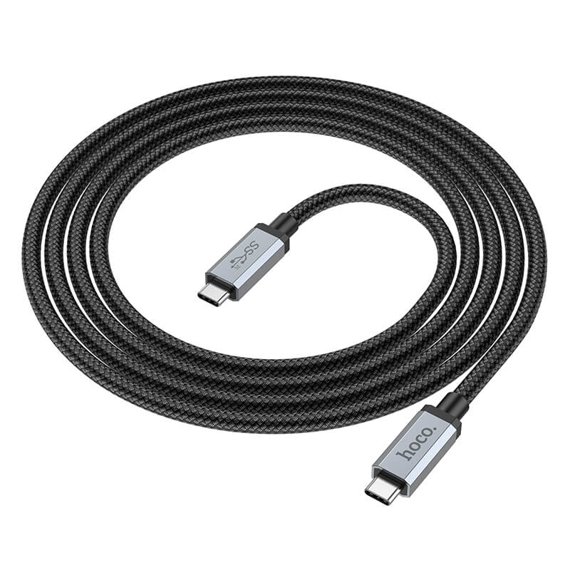 hoco Type-C to Type-C Nylon Fast Charge Cable 100W 2M US06