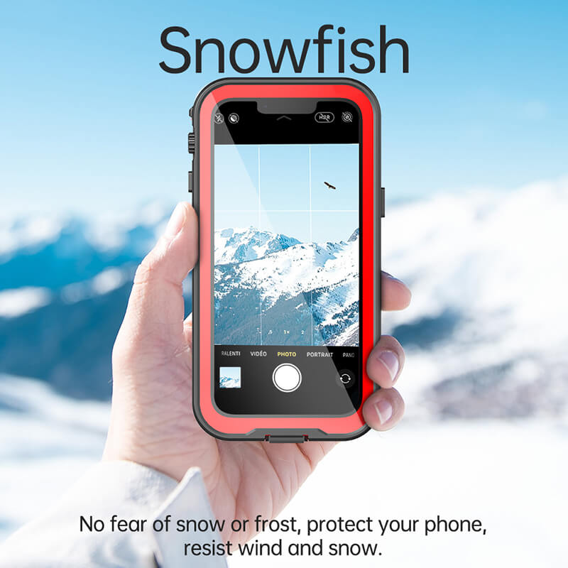 iPhone 13Pro Redpepper IP68 Waterproof Shell Phone Case