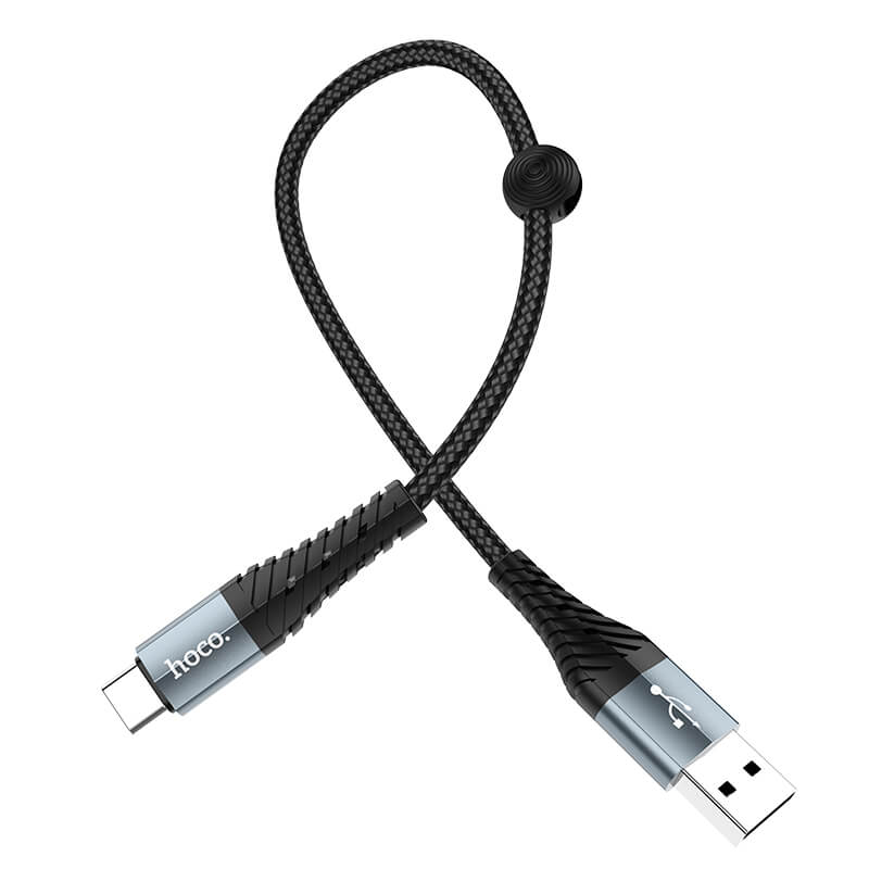 hoco. Cool Charging Data Cable USB-A to Type-C 0.25m X38