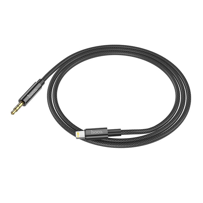 hoco. Digital Lightning to Audio Conversion Nylon Weaving Cable UPA19