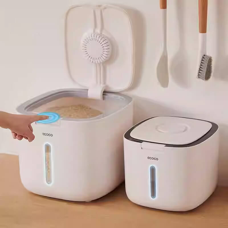 Mobie Airtight Triple Seal Rice Storage Container with Pest Resistant Box E2203