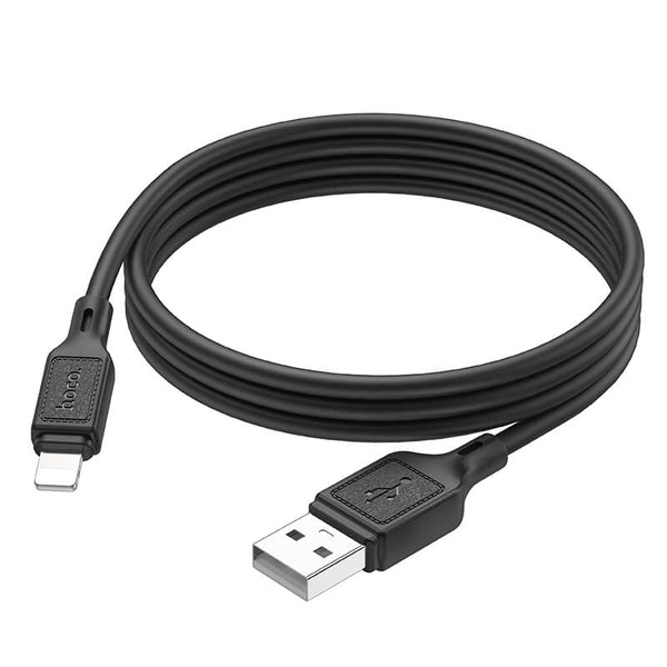 hoco. Cool Silicone USB-A to Lightning Charging Data Cable X90