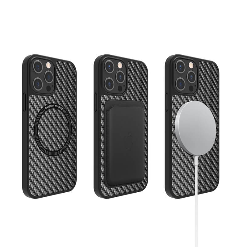 iPhone 15Pro Scott Plus Series Shockproof Magnetic Phone Case