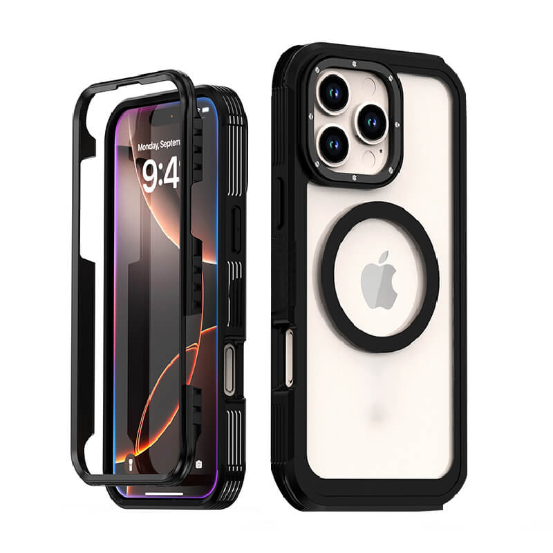 Military-Grade Magnetic Compatible with iPhone 16 Pro Case - Triple Layer Protection Military-Grade Magnetic Compatible with iPhone 16 Pro Case - Triple Layer Protection