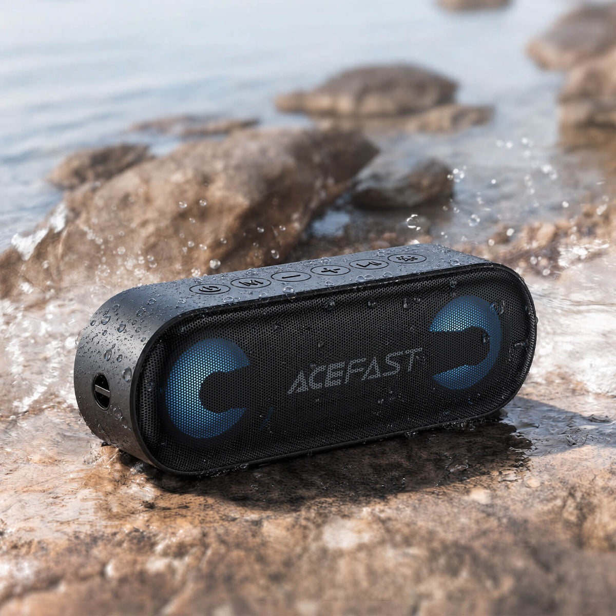 Acefast 1800mAh 16W Peak TWS 1800mAh Bluetooth 6.0 IPX6 RGB Lighting Speaker K13