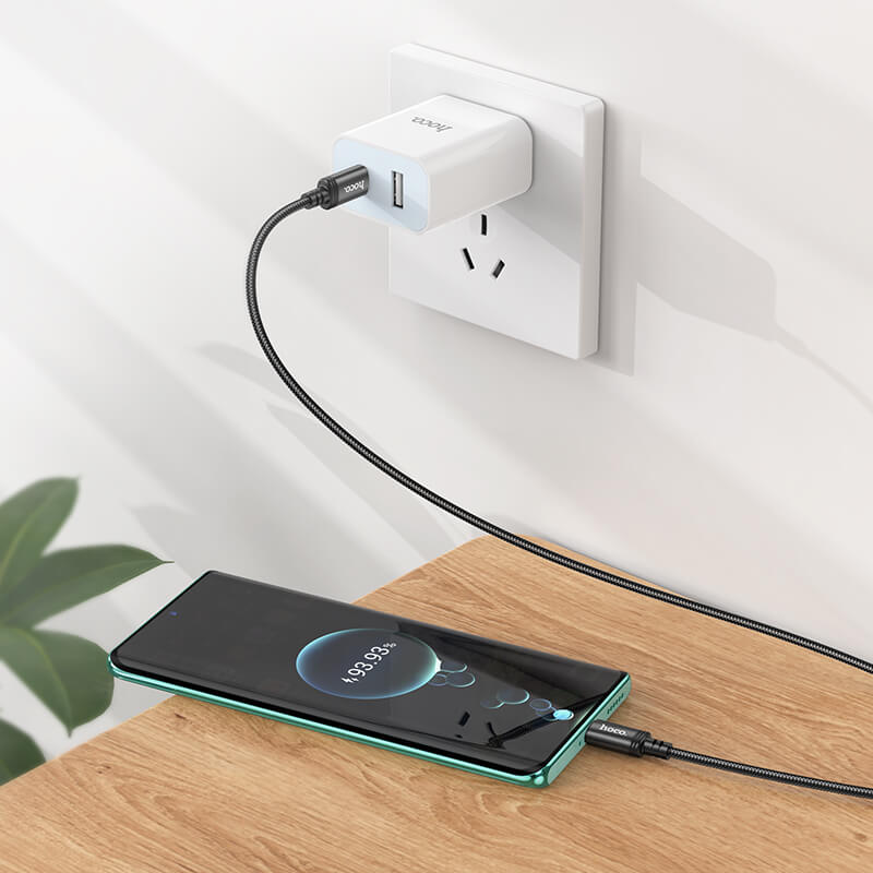 hoco. Extra Long 60W Charging Data Cable Type-C to Type-C 3m X91