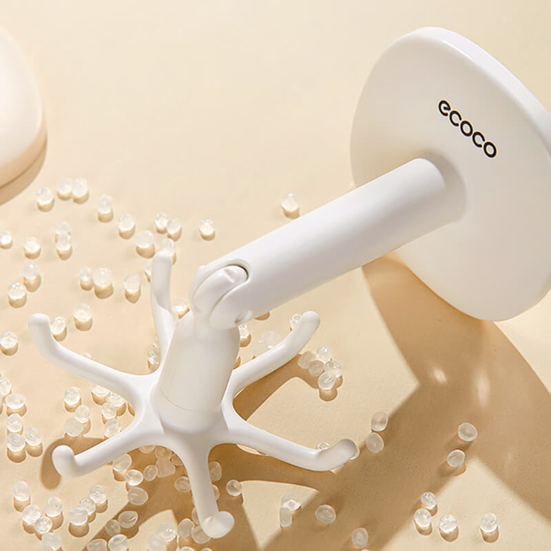 Mobie 2 Pack Multi Functional Hexagon Rotating Hooks for Space Saving Storage E23164