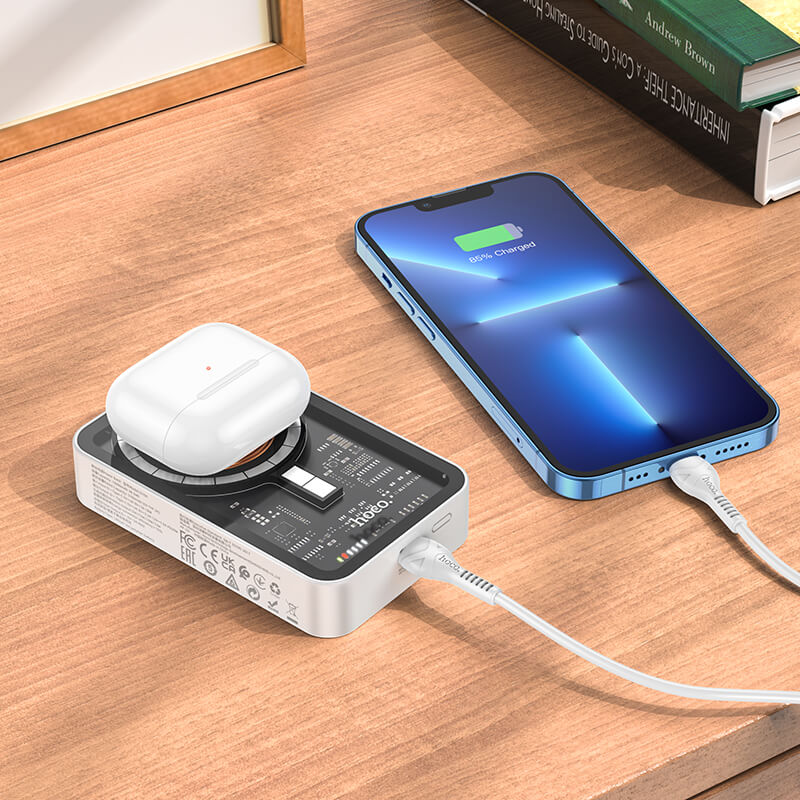 hoco. PD20W Magnetic Wireless Fast Charging Power Bank(10000mAh) Q10A