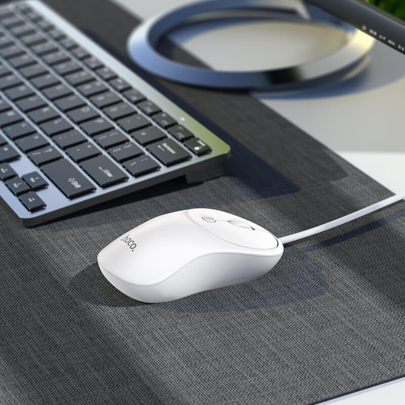 hoco. Wired Computer Mouse with Adjustable DPI and Long Lifespan GM13