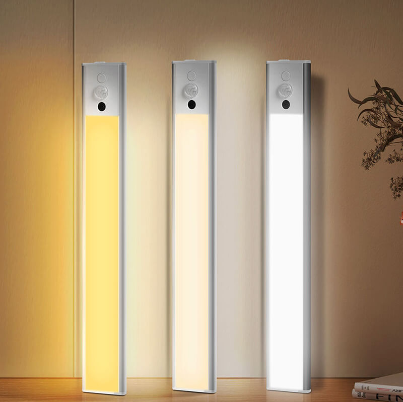 Coteci 3 Color Dimmable Human Sensor Magnetic LED Night Light 89003