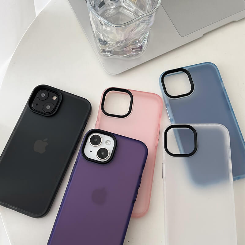 iPhone 15Pro Dunjia Series Matte Translucent Phone Case